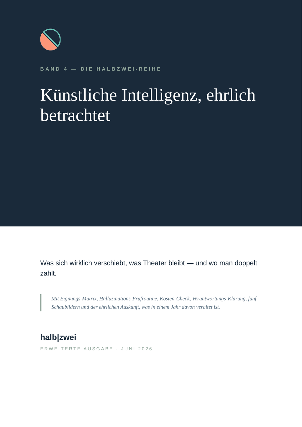 Band 4 – KI im Arbeitsalltag, ehrlich