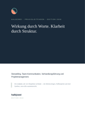 Praxisleitfaden – Storytelling, Team, Verhandlung, Projekt