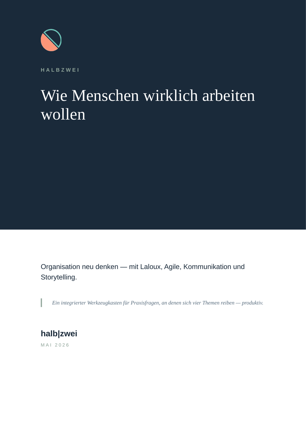 Wie Menschen wirklich arbeiten wollen