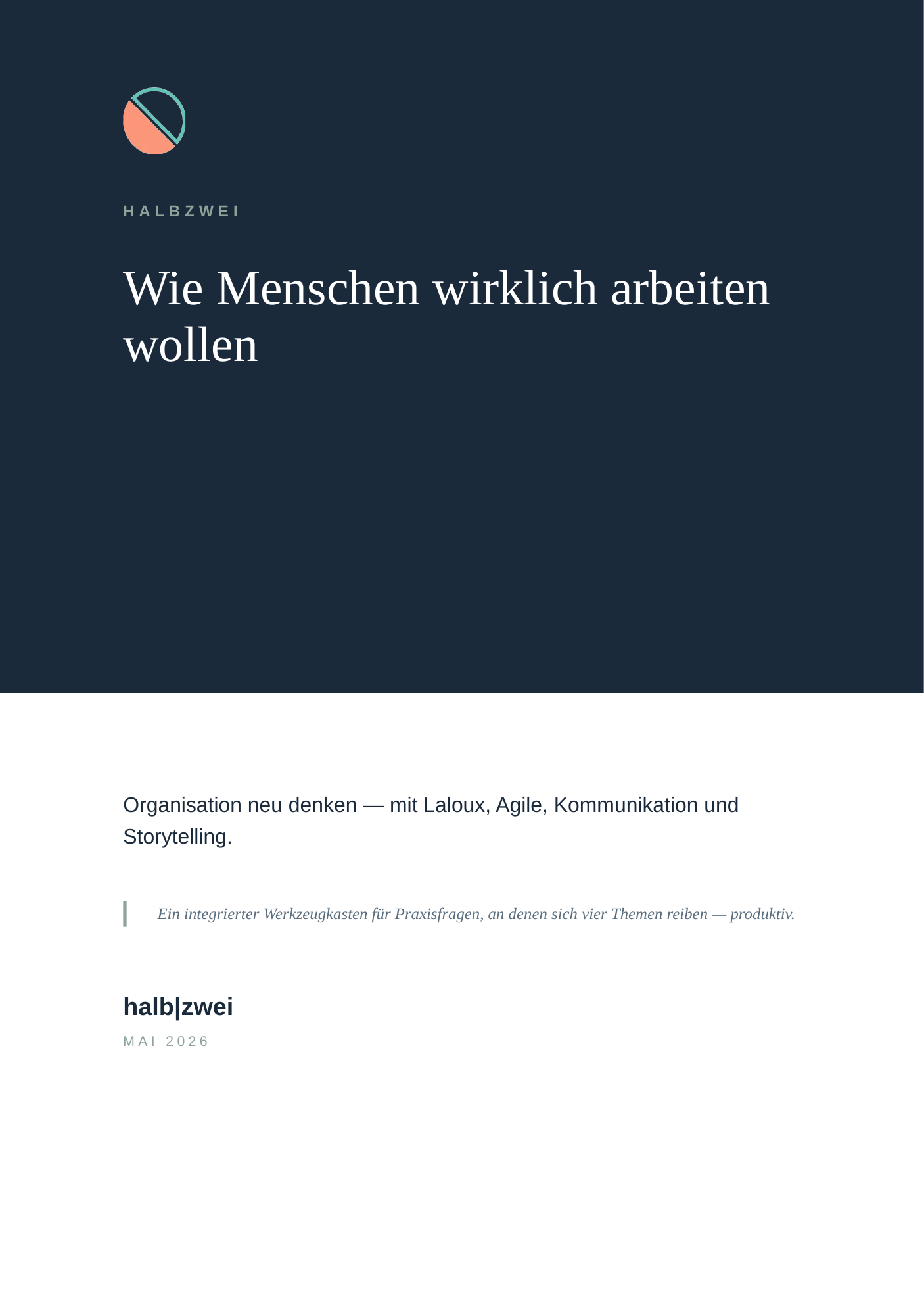 Wie Menschen wirklich arbeiten wollen