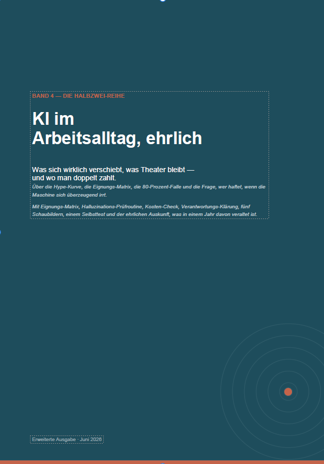 Band 4 – KI im Arbeitsalltag, ehrlich