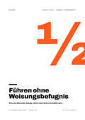 Cover: Führen ohne Weisungsbefugnis – halbzwei · Klartext-Reihe