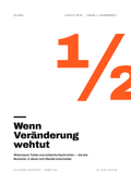 Cover: Wenn Veränderung wehtut – halbzwei · Klartext-Reihe